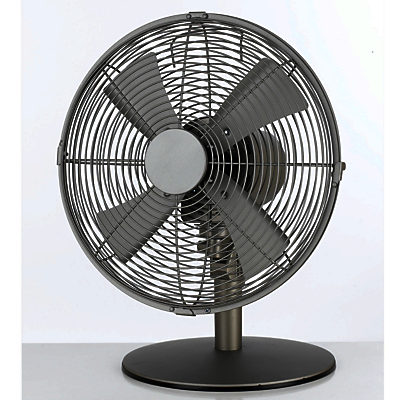 NSA'UK DF-1214 12  Desk Fan, Soft Matt Nickel